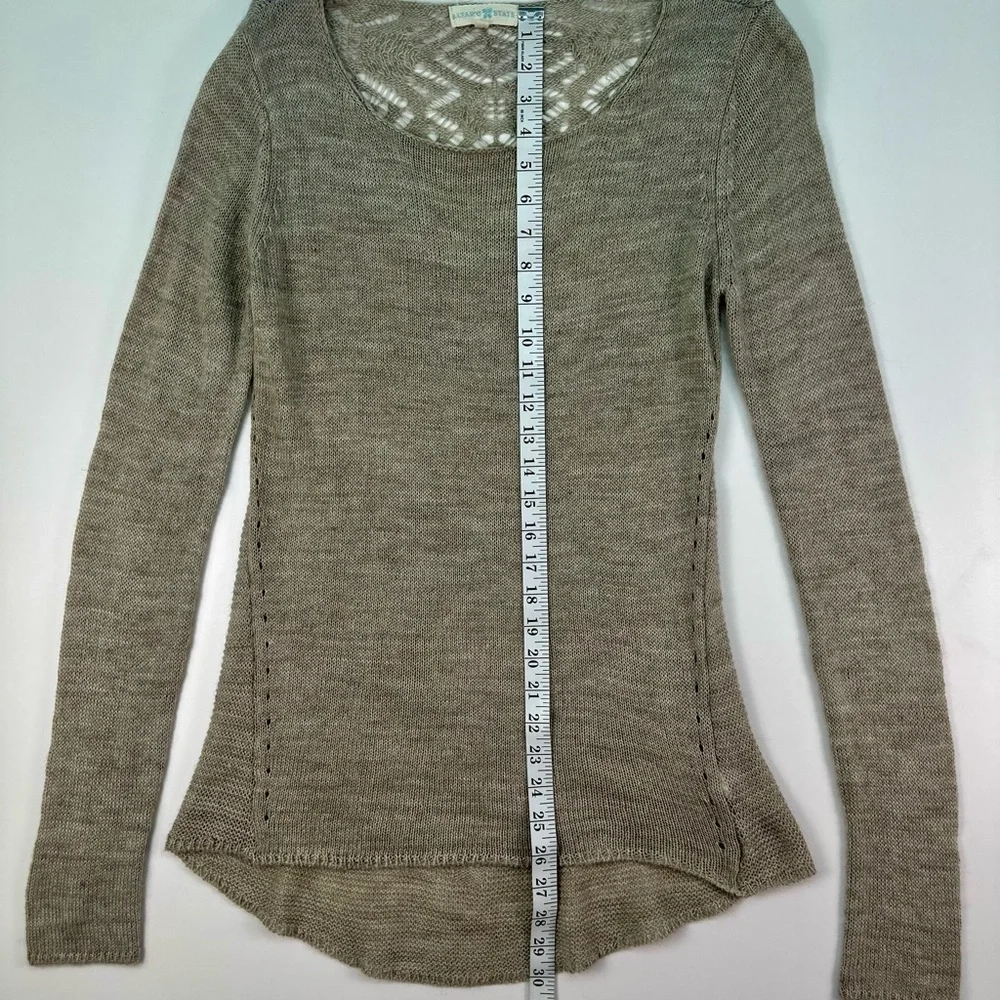 Altar’d State Women's Gray Sweater Size M - Picture 7 of 9